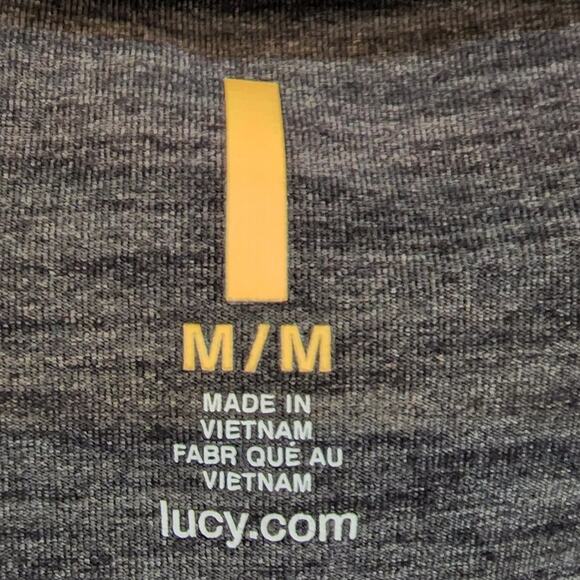 Lucy Knit Tank Dress Women M Daily Heathered Mantra Sleeveless Mid Length EUC - Picture 6 of 6